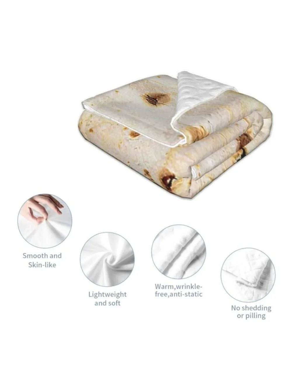 Burrito Baby Blanket Baby Wrap Newborn Blanket Novelty Blanket Soft Plush 40x30